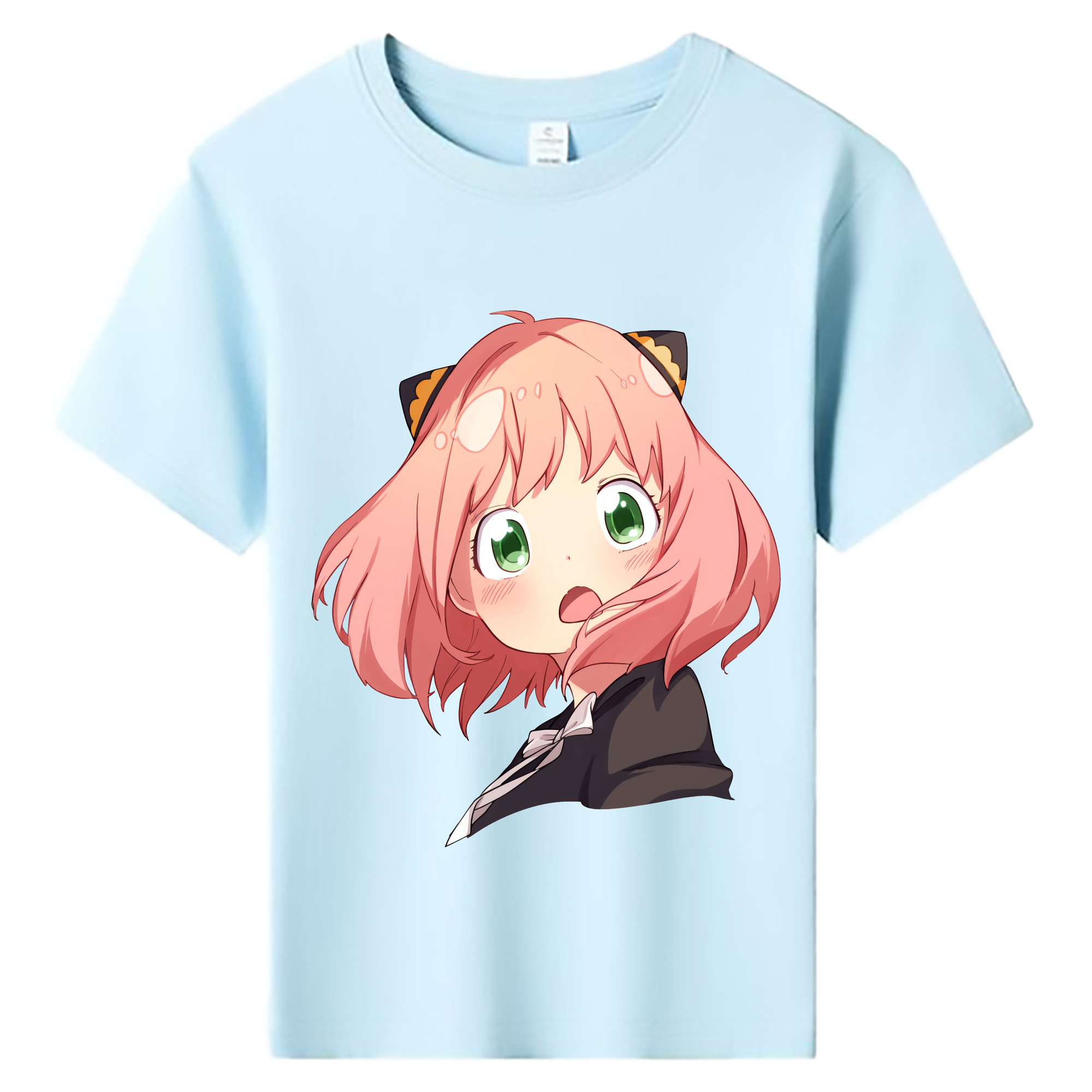 （画像用） SPY×FAMILY间谍家家酒 綿100％キッズTシャツ（フロントプリント）